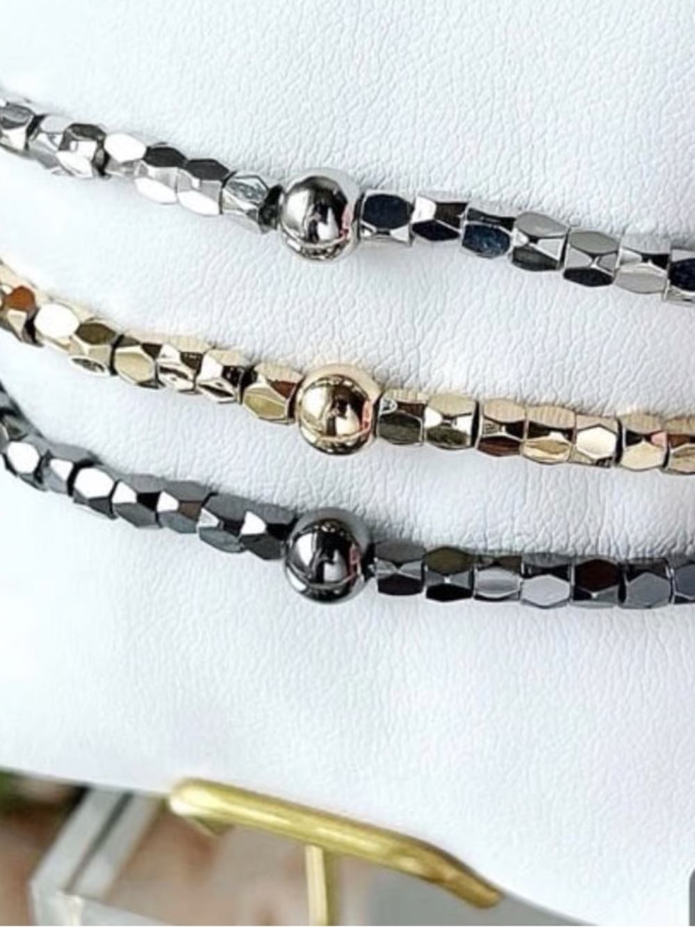 Park Lane Hazy Bracelet Black Hematite